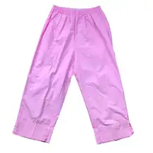 Vintage Fresh Produce Capri Pants Women's Small Deadstock‎ 100% Cotton Pink NEW