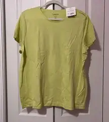 Light green classic tee