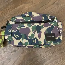 Bape camo bag crossbody bag dark camo color