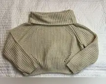 Moon and Madison cream off shoulder sweater