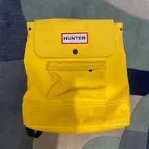 Hunter yellow backpack