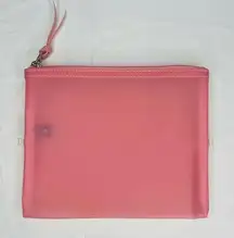 Pink makeup jewelry and storage bag