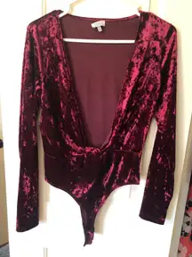 Velvet Bodysuit