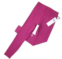 NWT Alo Yoga Ribbed High-Waist 7/8 Blissful Legging in Raspberry Sorbet S