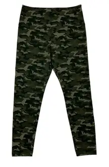 Casablanca Marrakech Leggings Medium Green Camo‎ Stretch Boho Streetwear