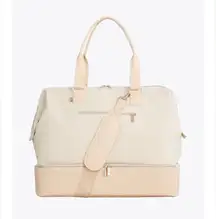 BEIS Weekender Bag in Beige