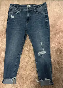 Distressed Skinny Jeans