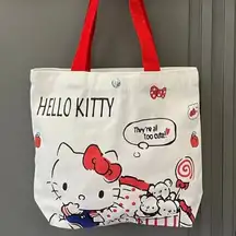 Hello Kitty Mini Canvas Tote NIB