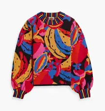 FARM Rio Intarsia Wool Sweater