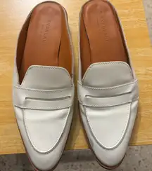 Everlane modern penny loafer Mule white 7