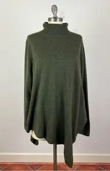 Magaschoni Green Cowlneck Cashmere Sweater