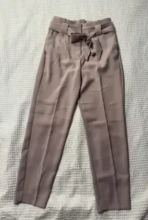 Express Casual Dress Pants Dusty Pink Nude Beige High Rise Office 00P Petite