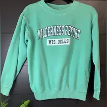 Vintage Wilderness Resort Crewneck Sweatshirt. Unisex. Adult size S. EUC