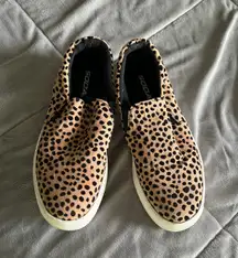 Shoes Leopard Print Slip On Shoes