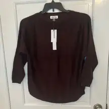 Melissa‎ Paige Brown Sweater size S NWT