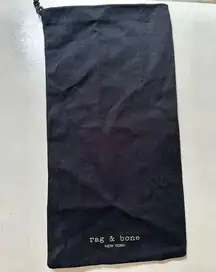 Rag and Bone black drawstring dust bag