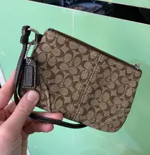 Coach Wristlet Coin Purse