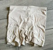 Cream Shapewear Compression Shorts Intimates