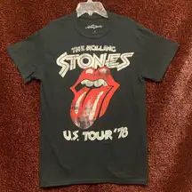 Tongue Logo Tour Tee Size S