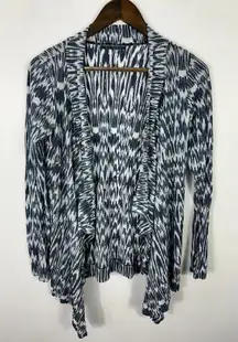 Velvet By Graham & Spencer Open Front Drape Cardigan Womens Small Boho Indie