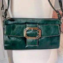 Liz Claiborne Green Small Shoulder Bag New