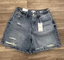 high rise 90s Shorts Forever 21
