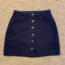 ‼️ Black Jean Skirt‼️