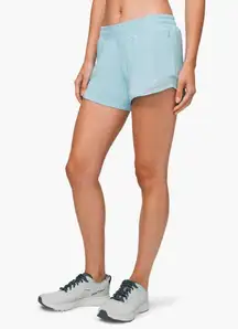 Lululemon Hotty Hot Short II *Long 4"
Sea Frost Women's  Blue new without tags