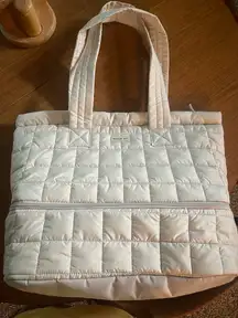 Reebok puff tote bag