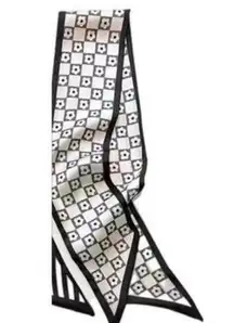 Elegant Gothic Printed Scarves, Fashion Bandana, Retro punk  Neck Scarf,