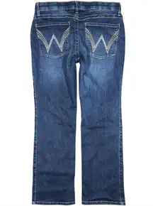 Wrangler Q-Baby Ultimate Riding Mid Rise Bootcut Jeans Women’s 15 x 32 (34x32)