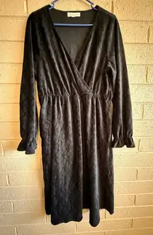 Hope ave Elegant Black Dress size L