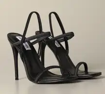 Steve Madden Gabriella Black Heeled Sandals