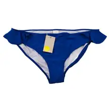 NWT Royal Blue Boden Ruffle Bikini Bottom 16