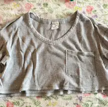 OFFLINE Waffle by Aerie Top Crop