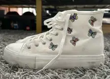 AE Butterfly Canvas Platform Sneaker