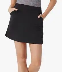 32 Degrees Cool Woven Athletic Skort (Black) - Small