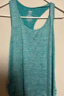 Athletic Works Aqua Blue Tank Top