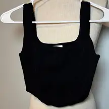 Wilfred aritzia Elegant Black Tank Top