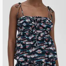 Ulla Johnson Tallulah Coverup Top in lazuli NWT L