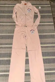 juicy couture pink cotton, tracksuit Y2K vintage