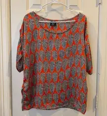 Bobeau coral leaf top