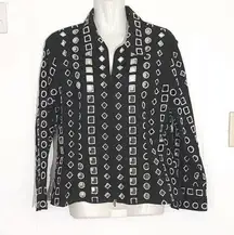 D&Y Black and white jacket size S