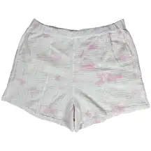 Madewell Tie‎ Dye Lightspun Easy Pull On Cotton Shorts Womens size XL