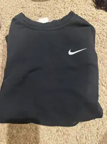 Nike Black Crew Neck Sweatshirt