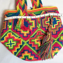 - ☆Host Pick☆Caribbean hand weaved basket beach bag- fair trade