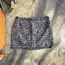 Express Metallic Floral Mini Dress