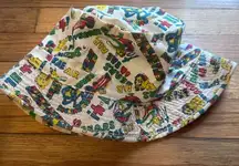 Vintage YR Roll Up Smokey the Bear Bucket Hat