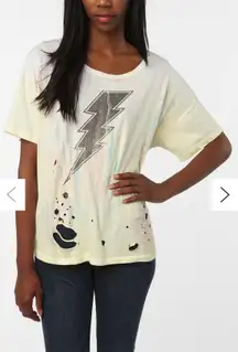 Hometown Heroes Tie-Dyed Lightning Bolt Tee