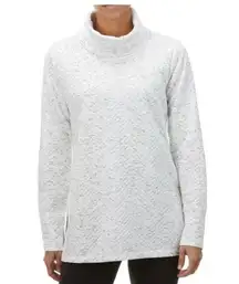 RBX Women’s heathered cowl turtleneck sweatshirt pullover shirt size Medium.